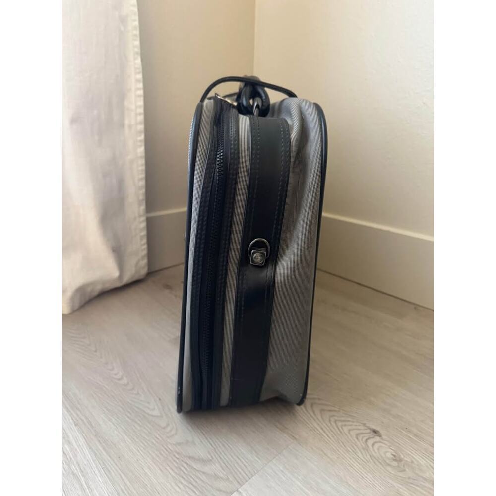 Oscar de la Renta Vintage 80s Travel Luggage Briefcase - Picture 8 of 10